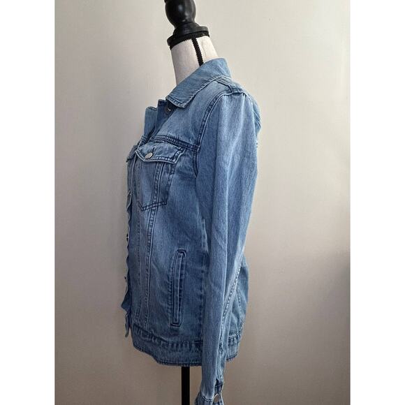 Bagatelle Lightweight Casual Denim Jacket Women's X-Small GUC - Picture 5 of 8